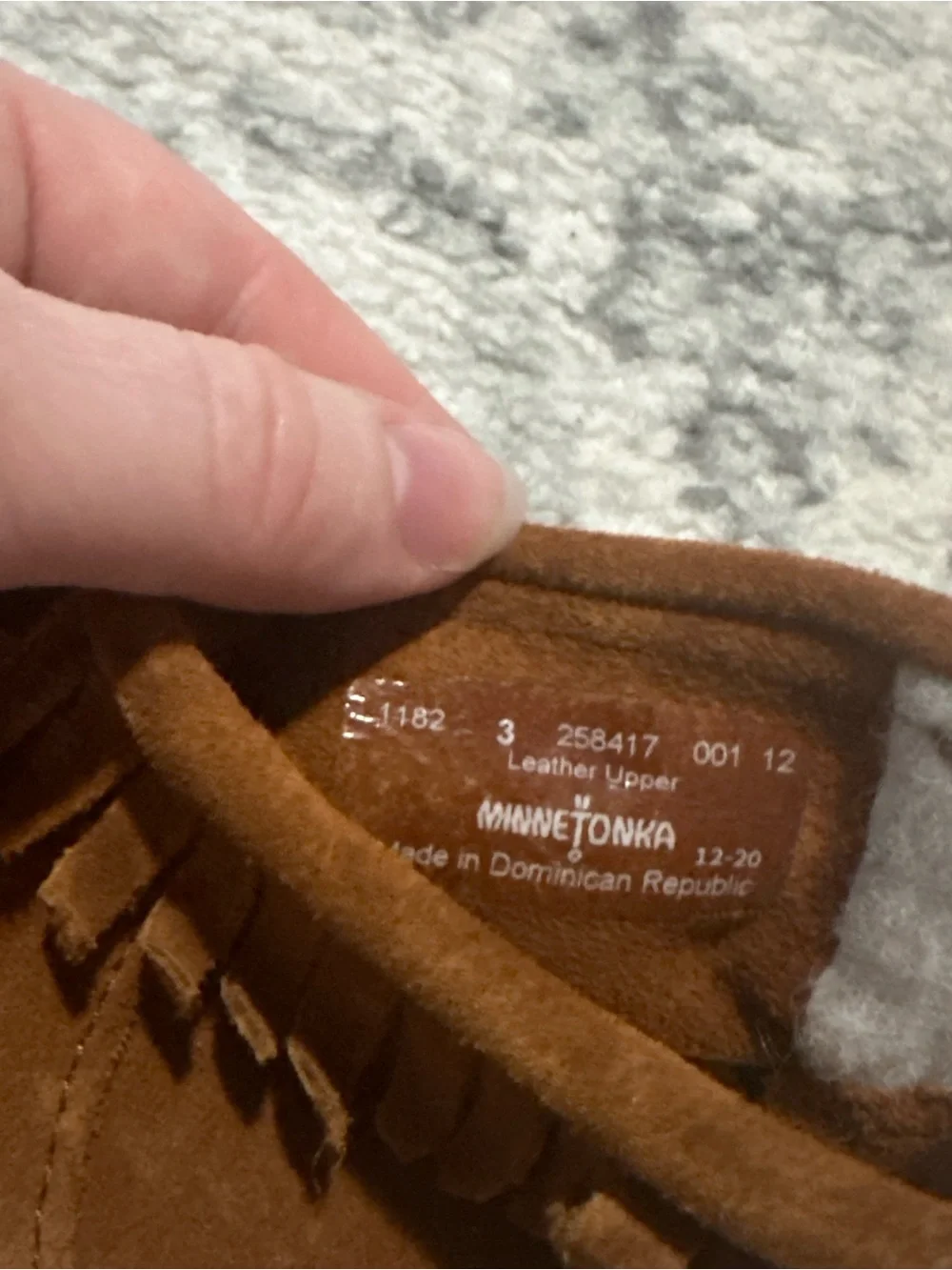 Minnetonka Fringe Moccasins